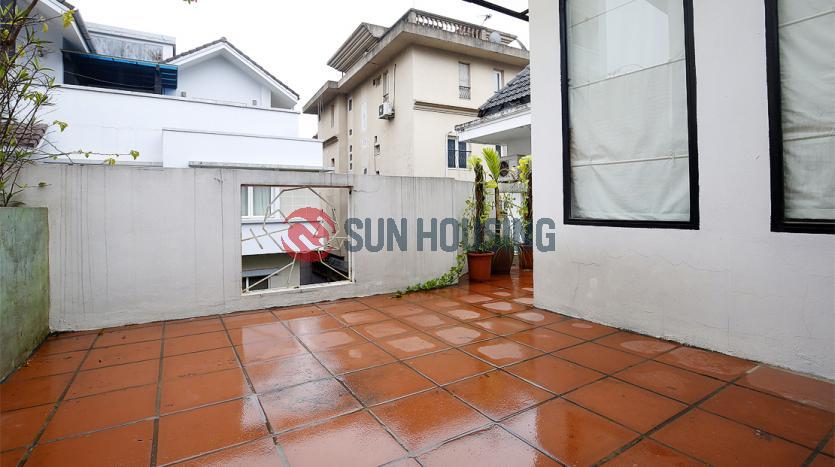 Artistic 3 bedroom house in Tay Ho road, semi-furnished