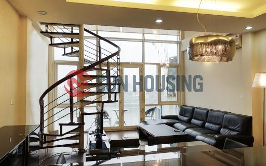 Duplex apartment Tay Ho with full services in Tran Vu Street