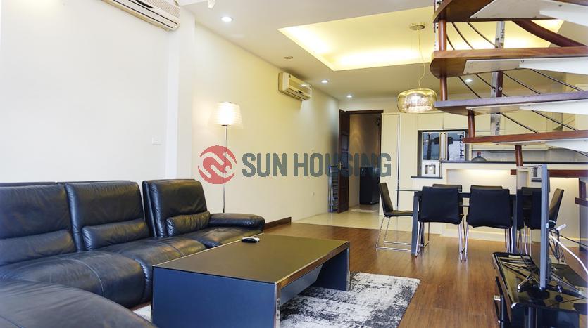 Duplex apartment Tay Ho with full services in Tran Vu Street