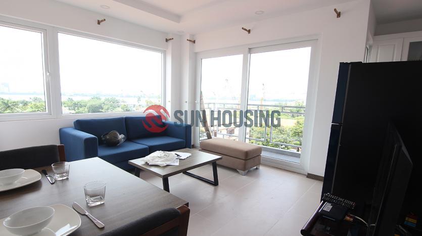 One-bedroom & bright apartment for rent in Westlake Hanoi