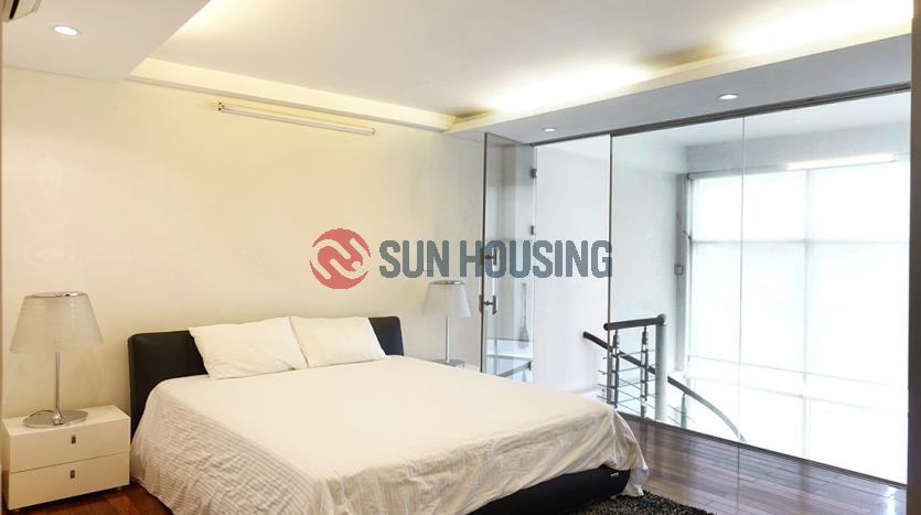 Duplex apartment Tay Ho with full services in Tran Vu Street