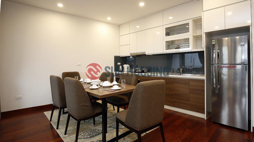 02-bed serviced apartment Tay Ho with bright and airy balcony