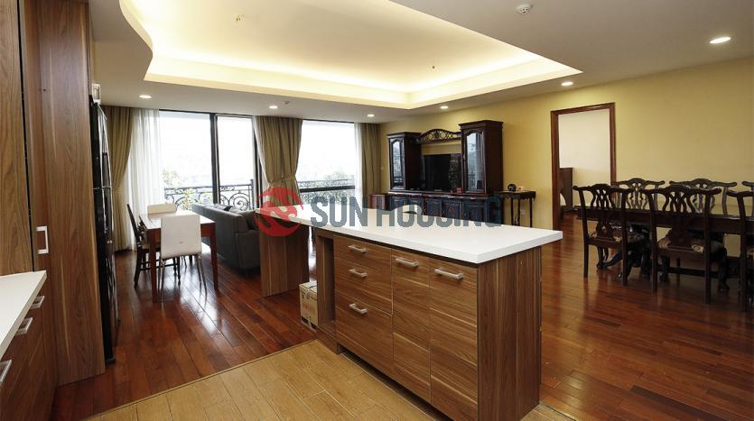 Extra-spacious serviced apartment in Tay Ho with lake views