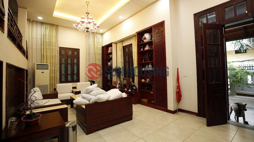 Big garden house in Tay Ho Hanoi – quiet and safe place, 4br