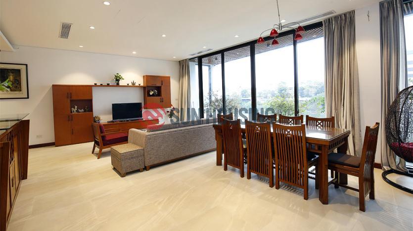 Fabulous apartment for rent in Westlake Hanoi, two bedrooms.