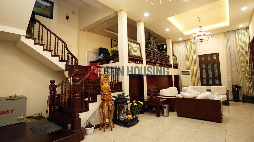 Big garden house in Tay Ho Hanoi – quiet and safe place, 4br