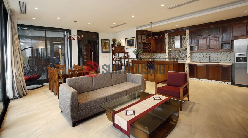 Fabulous apartment for rent in Westlake Hanoi, two bedrooms.