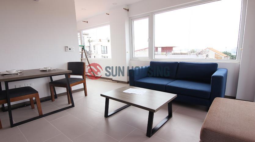 One-bedroom & bright apartment for rent in Westlake Hanoi