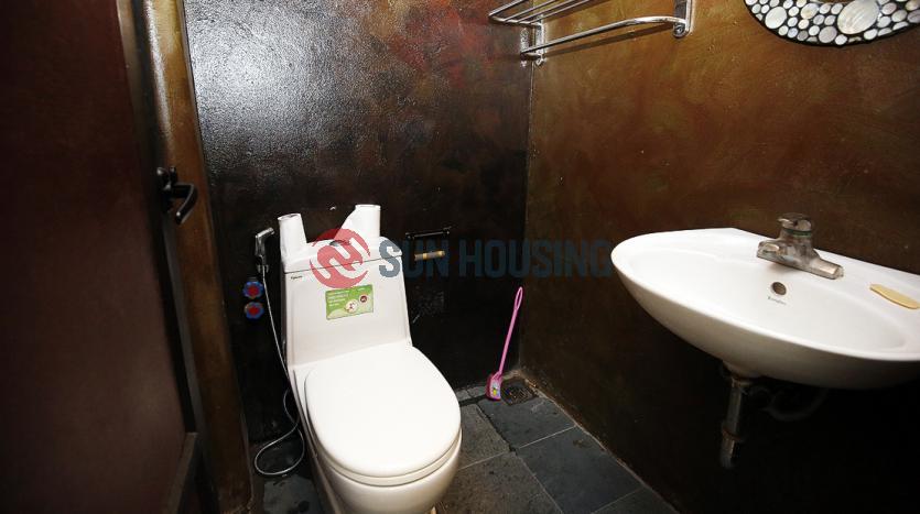 Artistic 3 bedroom house in Tay Ho road, semi-furnished