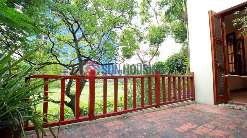 Ambassador size Tay Ho villa for rent, large garden