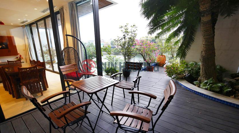 Fabulous apartment for rent in Westlake Hanoi, two bedrooms.