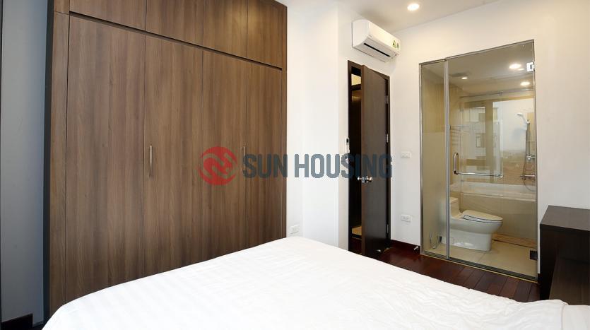 02-bed serviced apartment Tay Ho with bright and airy balcony