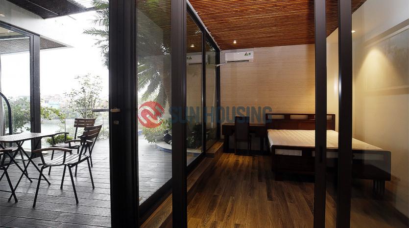 Fabulous apartment for rent in Westlake Hanoi, two bedrooms.