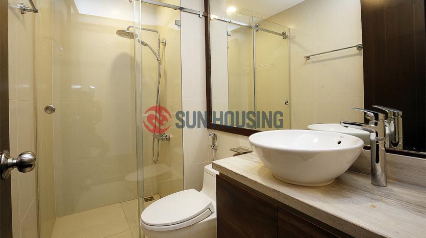 02-bed serviced apartment Tay Ho with bright and airy balcony