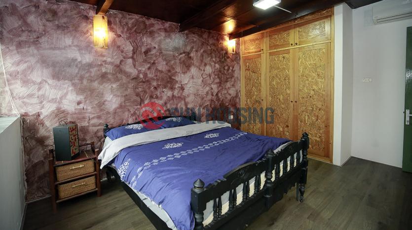 Artistic 3 bedroom house in Tay Ho road, semi-furnished