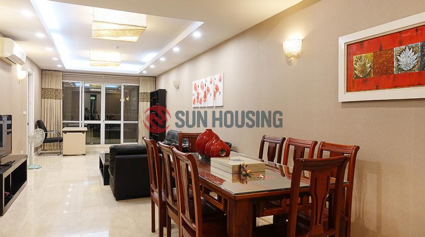 Renovated apartment three bedrooms P2 Ciputra Hanoi – bright, spacious