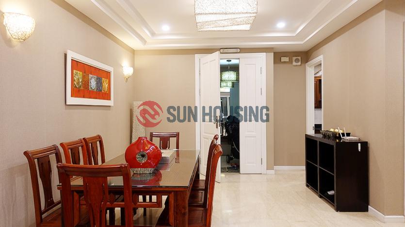 Renovated apartment three bedrooms P2 Ciputra Hanoi – bright, spacious