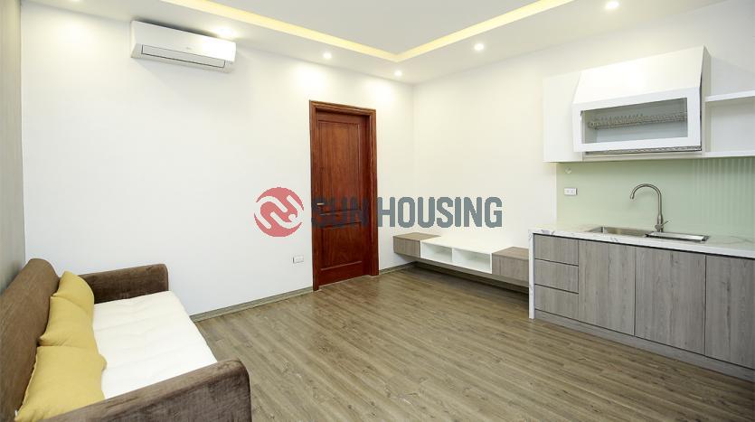 Large serviced apartment in Tay Ho with airy balcony