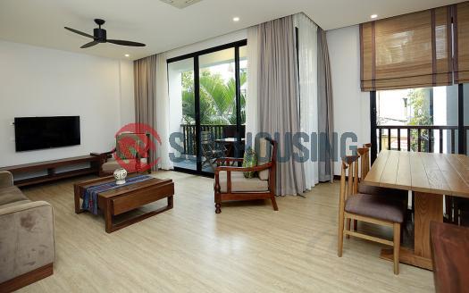 Three-bedroom serviced apartment for rent in Westlake Hanoi