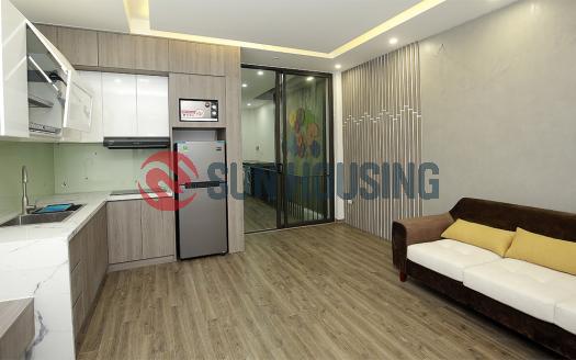 Large serviced apartment in Tay Ho with airy balcony