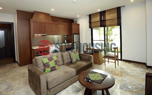 One-bedroom serviced apartment for rent in Westlake Hanoi