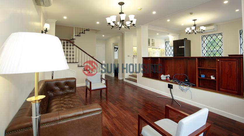 Duplex 4-beds serviced apartment for rent in Westlake Hanoi