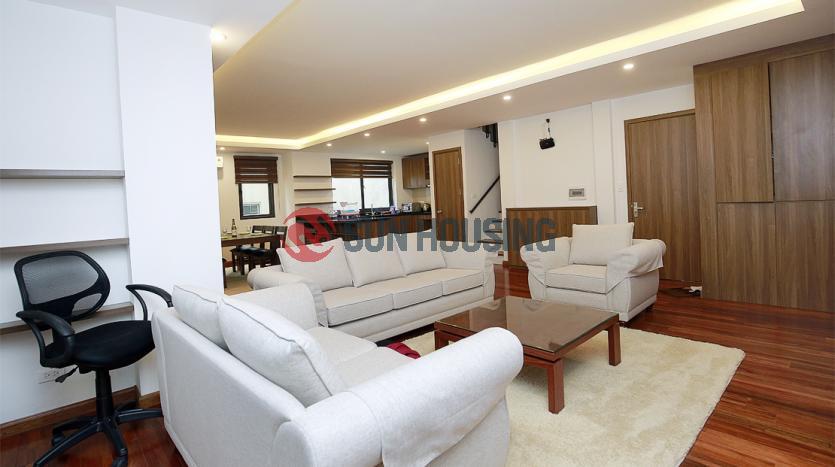 03-bedroom duplex serviced apartment Tay Ho with modern design