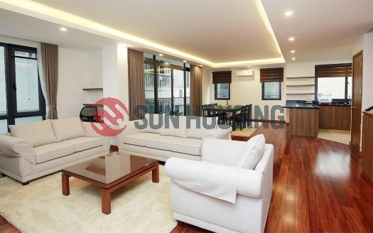 03-bedroom duplex serviced apartment Tay Ho with modern design