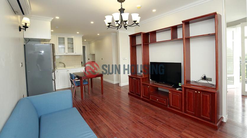 Large one-bedroom serviced apartment in Tay Ho, Xom Chua