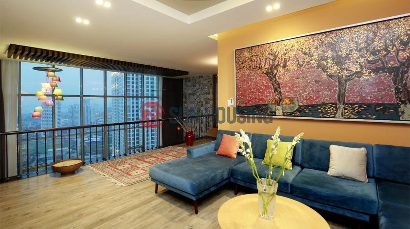 Stunning duplex apartment in Packexim An Duong Vuong