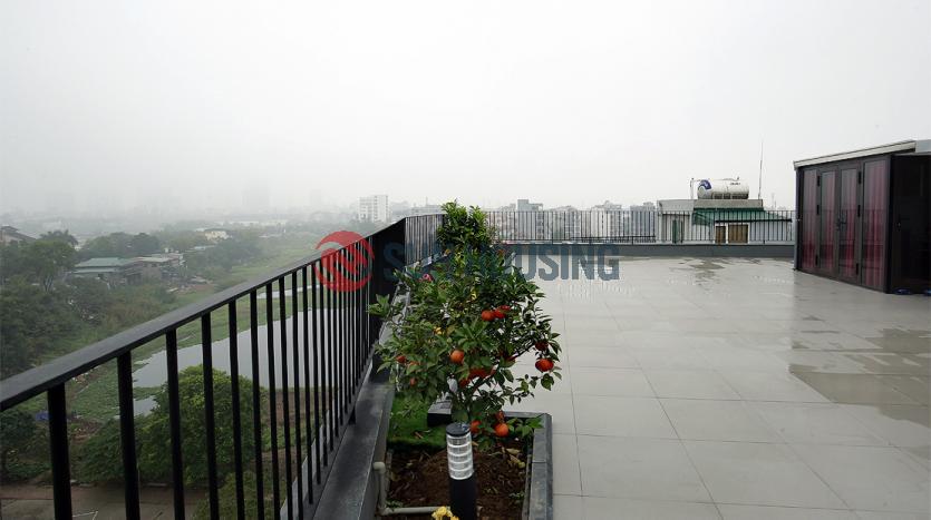 Extremely beautiful lake view 3br penthouse Westlake Hanoi