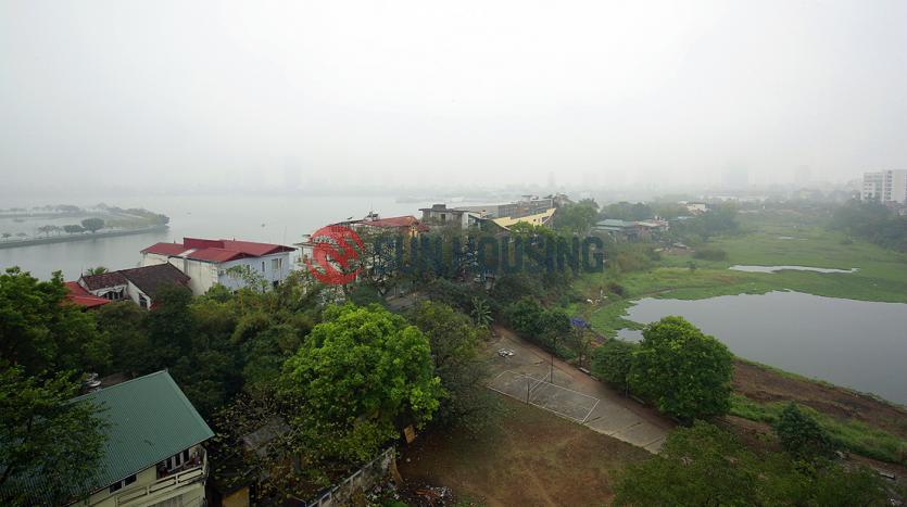 Extremely beautiful lake view 3br penthouse Westlake Hanoi