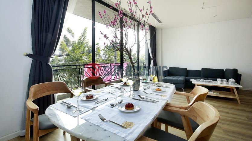 Apartment for rent in Westlake Hanoi, 2 bedrooms 110 sqm