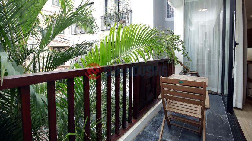 Three-bedroom serviced apartment for rent in Westlake Hanoi