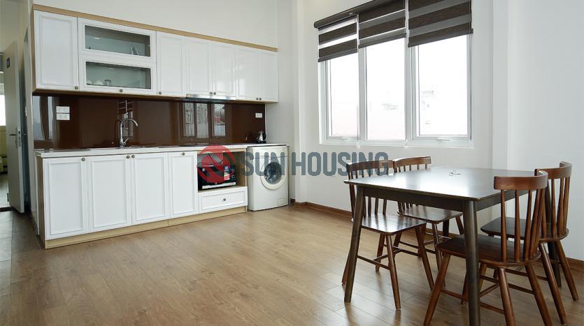 Lake view 1-bedroom apartment for rent in Tay Ho, 80 sqm