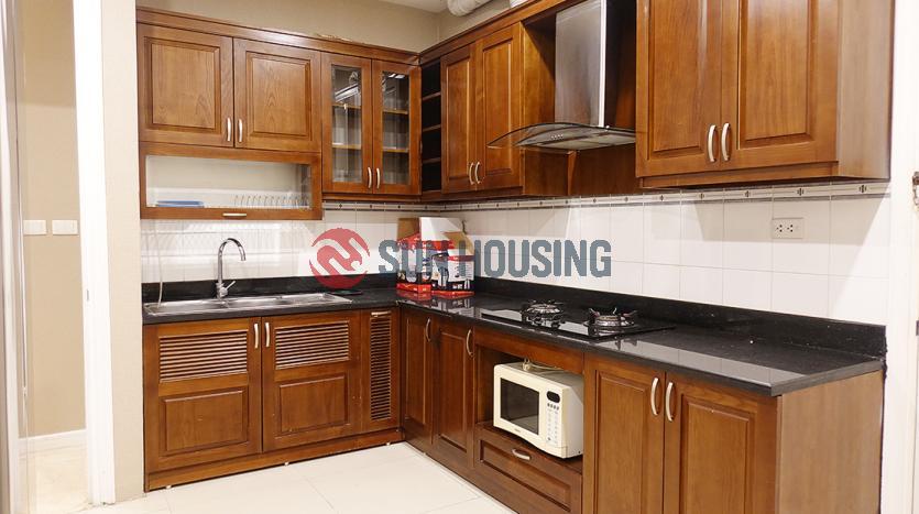 Renovated apartment three bedrooms P2 Ciputra Hanoi – bright, spacious