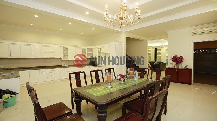 Villa in Ciputra with 05 bedrooms and Disney wallpaper for kid