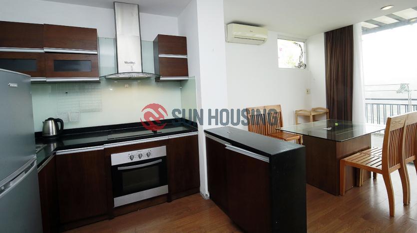 Two-bedroom apartment in Tay Ho next to Quang An Swimming Pool
