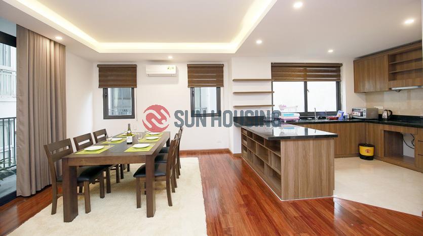 03-bedroom duplex serviced apartment Tay Ho with modern design