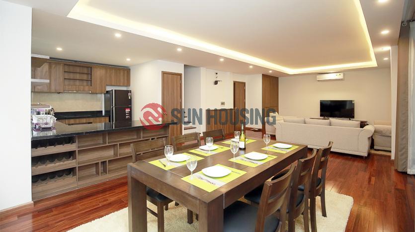 03-bedroom duplex serviced apartment Tay Ho with modern design