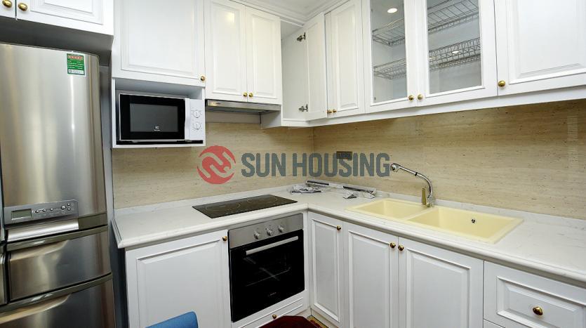 Large one-bedroom serviced apartment in Tay Ho, Xom Chua