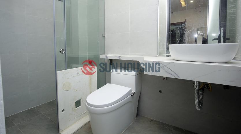 Large serviced apartment in Tay Ho with airy balcony