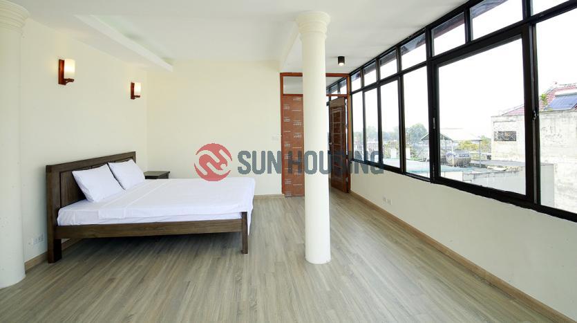 Serviced two bedroom duplex Ba Dinh, Hanoi, near the lake & bright
