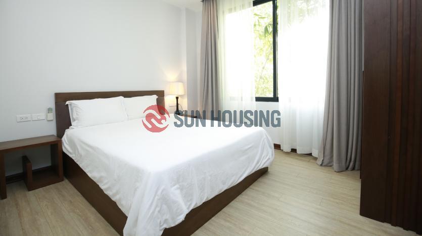 Three-bedroom serviced apartment for rent in Westlake Hanoi