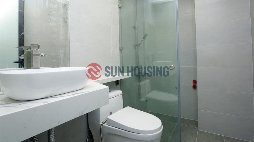 Large serviced apartment in Tay Ho with airy balcony