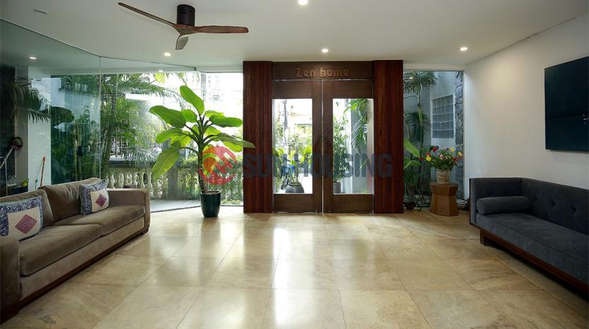 Three-bedroom serviced apartment for rent in Westlake Hanoi