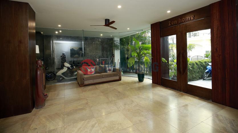 Three-bedroom serviced apartment for rent in Westlake Hanoi