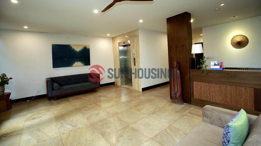 Three-bedroom serviced apartment for rent in Westlake Hanoi