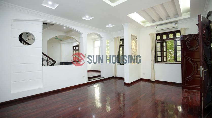 `House for rent in Tay Ho Hanoi, 4 bedrooms French style