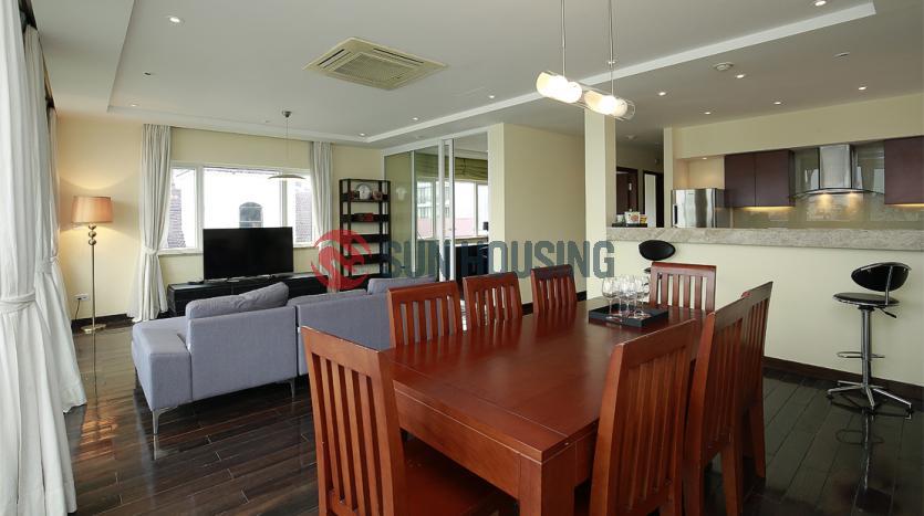 High-floor apartment three bedrooms Quang An, Westlake Hanoi